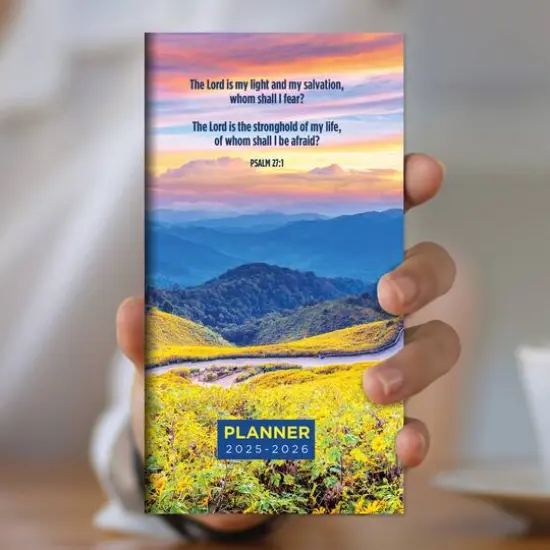 TF Publishing 2025 - 2026 Bible Verse Small Monthly Pocket Planner {3}