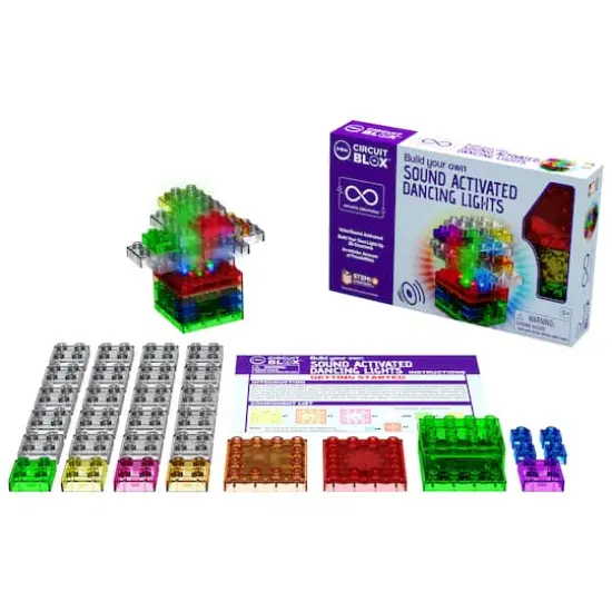 E-Blox&reg; Circuit Blox&trade; Circuit Board Building Block Lights Set, 32 Pieces {1}