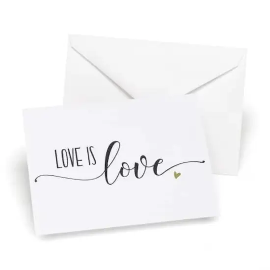 Hortense B. Hewitt Co. Thank You Cards, Love is Love {1}