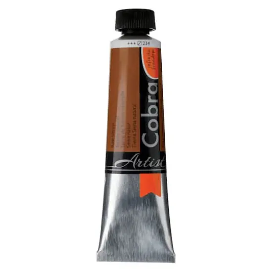 Cobra Artist Water Mixable Oil Colour, 40mL 234 Raw Sienna {1}