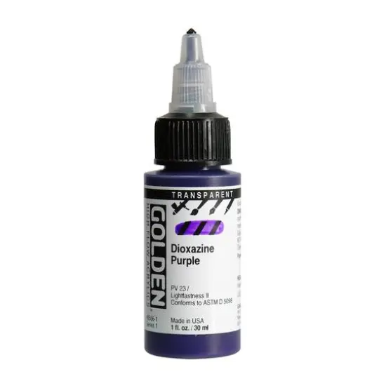 Golden&reg; High Flow Acrylics, 1oz. Dioxazine Purple {1}