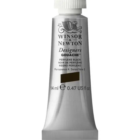 Winsor & Newton&reg; Designers Gouache Perylene Black {1}