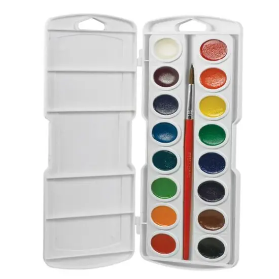 Prang&reg; Watercolor Pan Set {3}