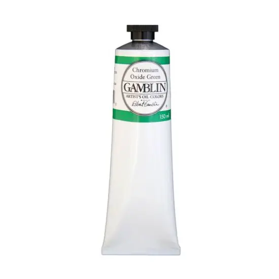 Gamblin 150mL Artist Grade Oil Colors Chromium Oxide Green {1}