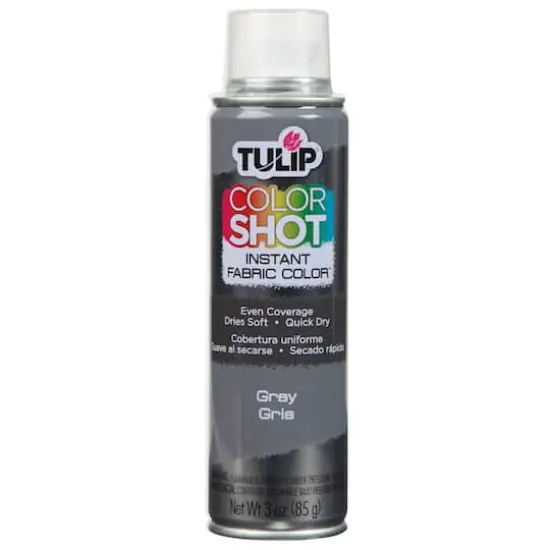 Tulip&reg; ColorShot Instant Fabric Color&trade; Gray {1}