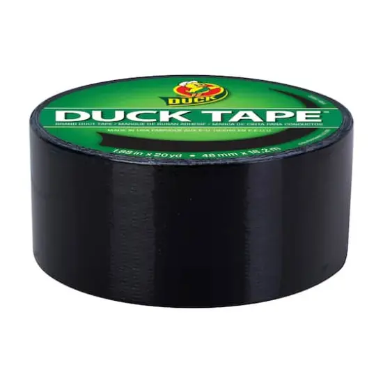 Color Duck Tape&reg; Brand Duct Tape Black {3}