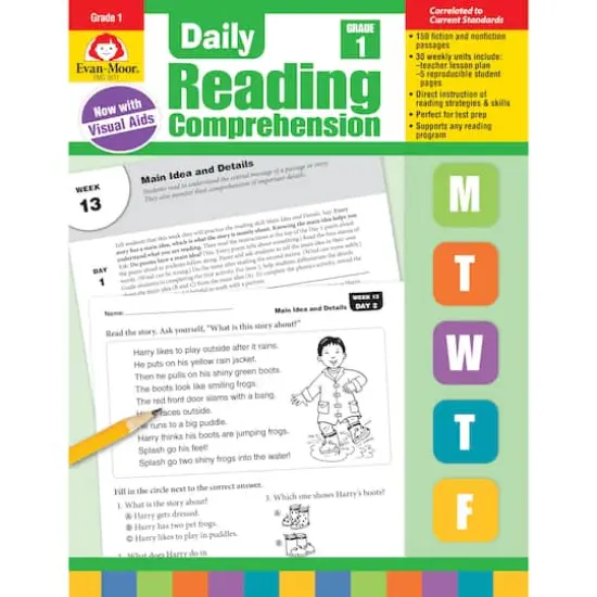 Evan-Moor&reg; Daily Reading Comprehension, Grade 1 {1}