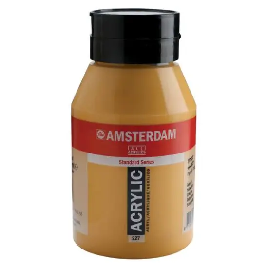 Amsterdam Standard Series Acrylics, 1000mL Yellow Ochre {1}