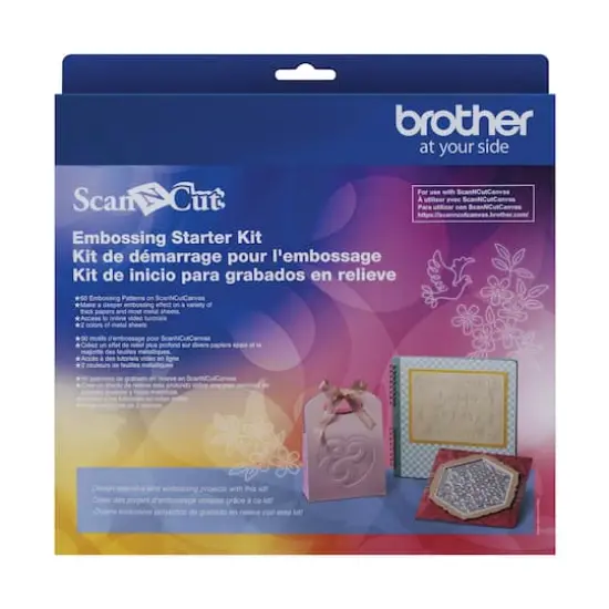 ScanNCut Embossing Starter Kit {3}
