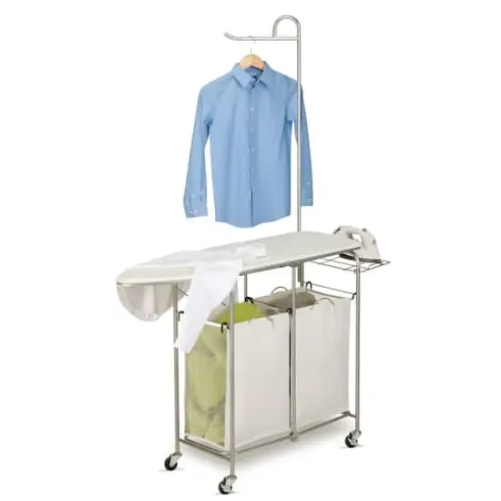 Honey Can Do Foldable Ironing Laundry Center & Valet {4}