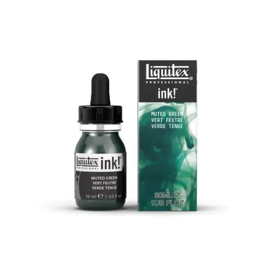 Liquitex&reg; Professional Acrylic Ink! Special Release Muted Collection, 1oz. Muted Green {1}