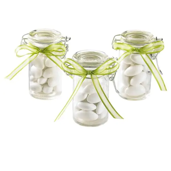 Glass Snap-Top Favor Jars, 18ct. by Celebrate It&trade; {4}