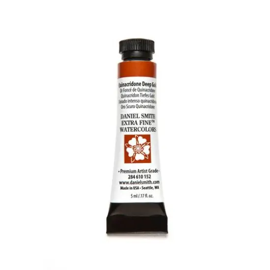 Daniel Smith Extra Fine™ Watercolor, 5mL Quinacridone Deep Gold {1}