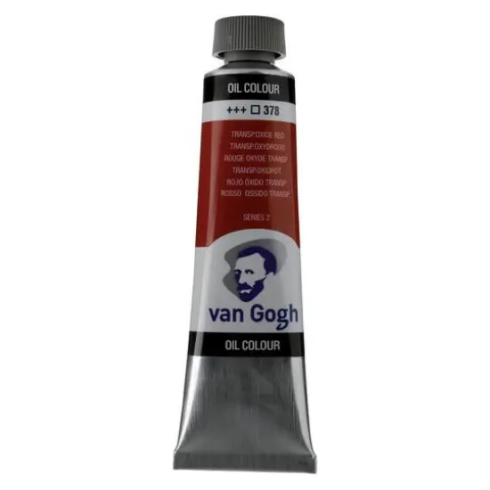 Van Gogh Oil Colour, 40mL 378 Transparent Oxide Red {1}