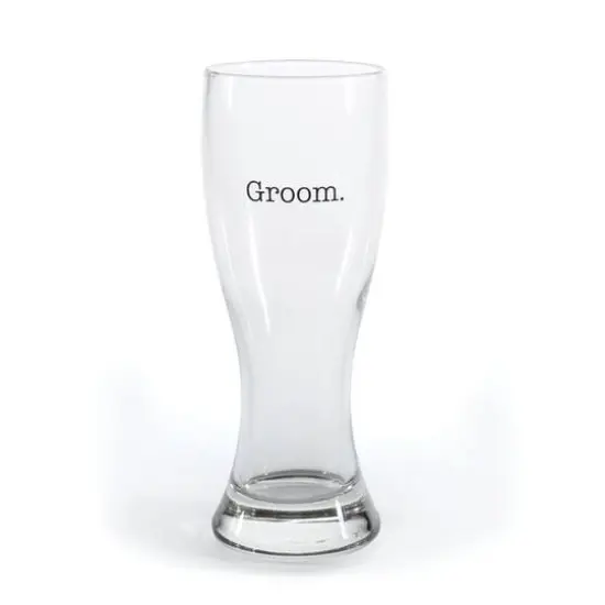 Hortense B. Hewitt Co. Grooms' Man Pilsner, Groom {1}