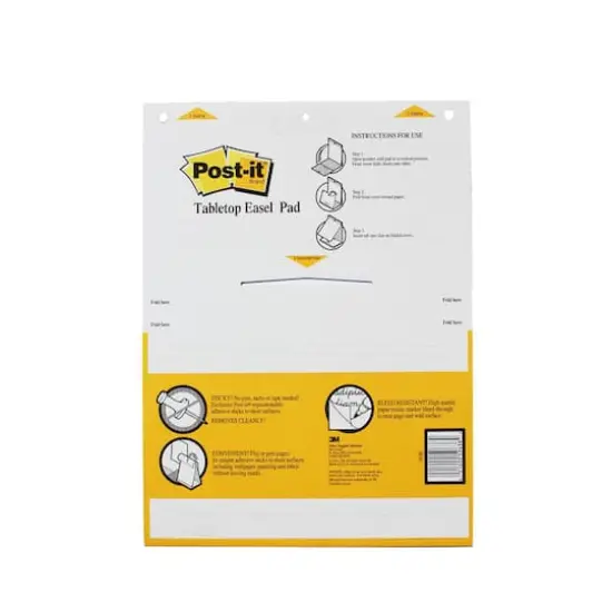Post-it&reg; Self-Stick Tabletop Easel Pad {4}