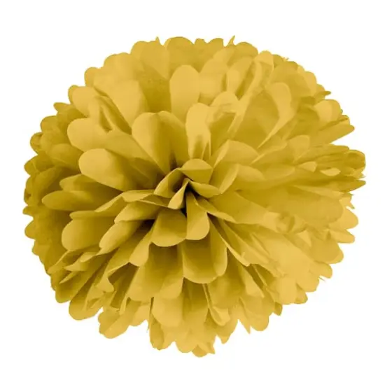 Gold Paper Pom Poms By Celebrate It&trade; {1}
