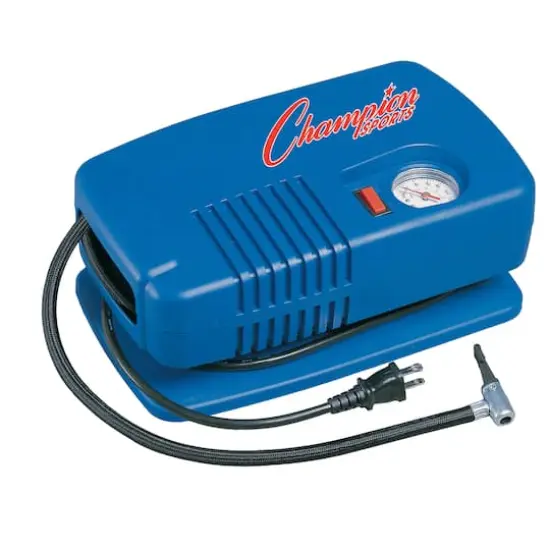 Champion Sports Cobalt Blue Deluxe Electric Inflating Pump {3}