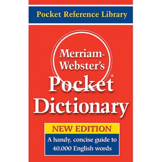 Merriam-Webster's Pocket Dictionary {1}