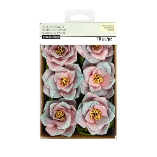 Unicorn Crepe Flowers by Recollections&trade; {4}