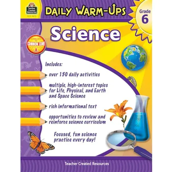 Daily Warm-Ups: Science Book, Grade 6 {1}