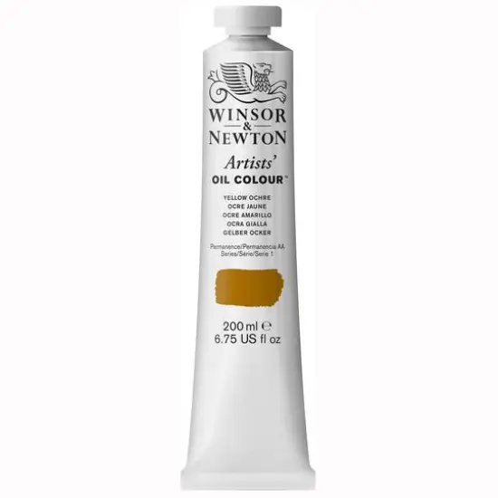 Winsor & Newton&reg; Artists' Oil Colour&trade;, 200mL Yellow Ochre {1}