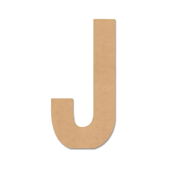 8" MDF Block Letter by Make Market&reg; J {1}