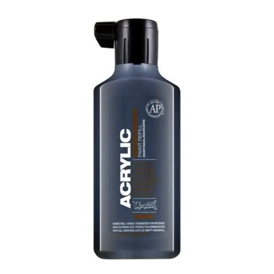 Montana Acrylic Marker Ink Refill, 180mL Shock Black {1}