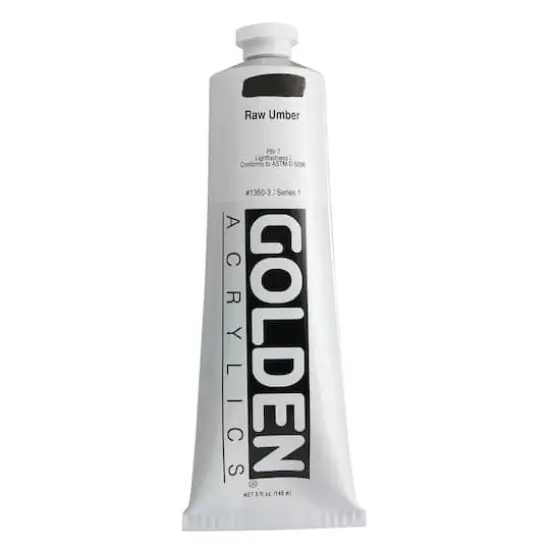 Golden&reg; Heavy Body Acrylic Paint, 5oz. 1350 Raw Umber {1}