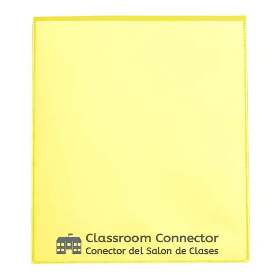 C-Line&reg; Classroom Connector&trade; School-To-Home Folders, Box of 25 Glistening Gold {4}