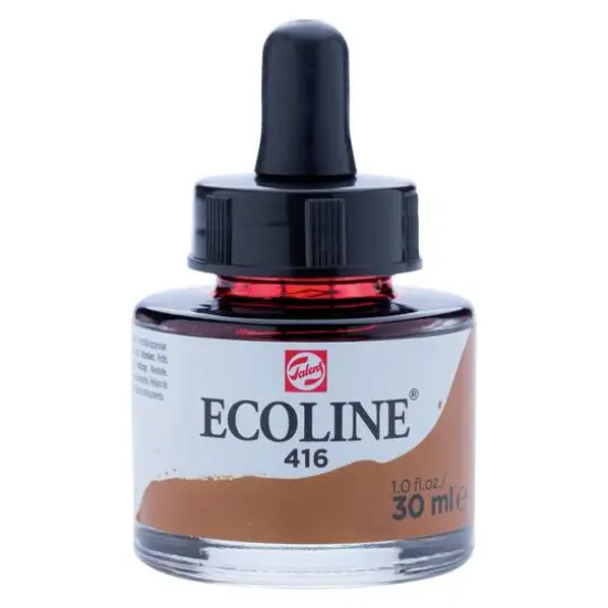 Ecoline&reg; Liquid Watercolour, 30ml Jar Sepia {1}