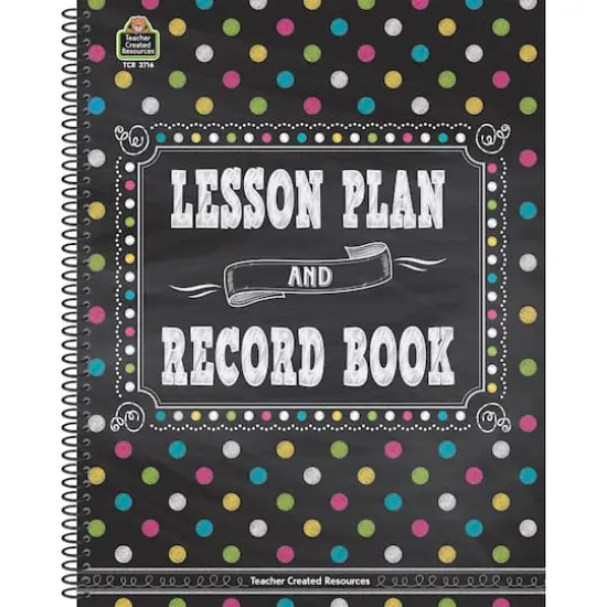 Chalkboard Brights Lesson Plan and Record Book {1}