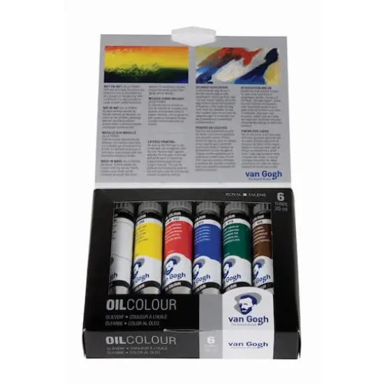 Royal Talens Van Gogh Oil 6 Color Set {3}