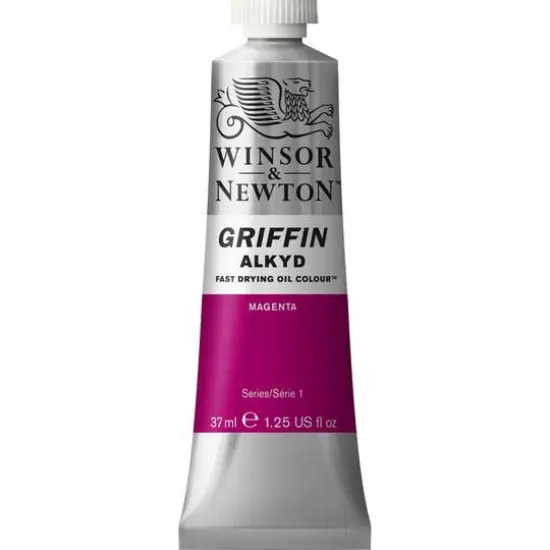 Winsor & Newton&trade; Griffin Alkyd Fast Drying Oil Colour&trade;, 37mL Magenta {1}
