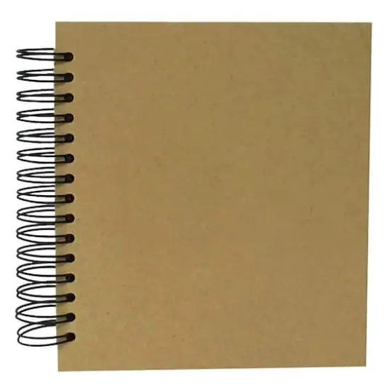 Spiral Kraft Chipboard Journal by Recollections&reg; {1}