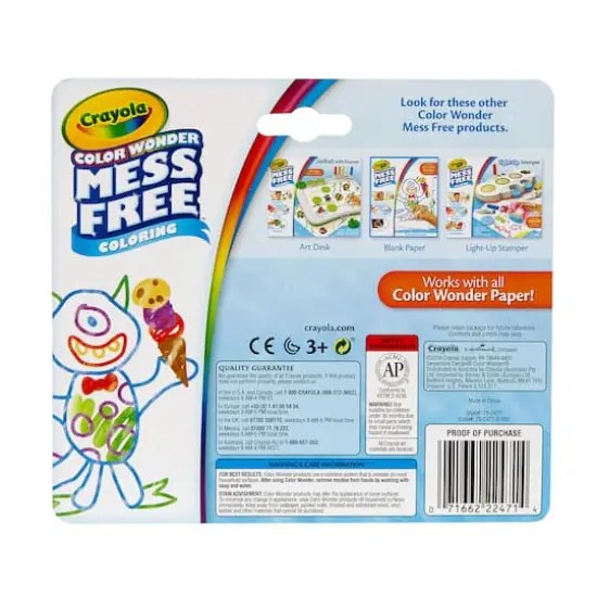 Crayola&reg; Color Wonder Mess Free&trade; Classic Mini Markers, 10ct. {4}