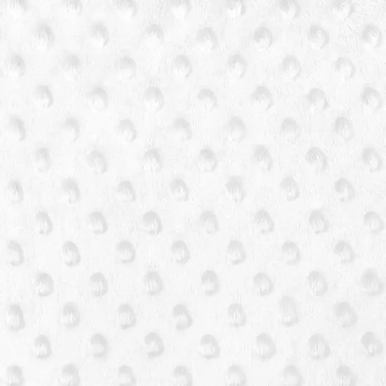 White Minky Dot {2}