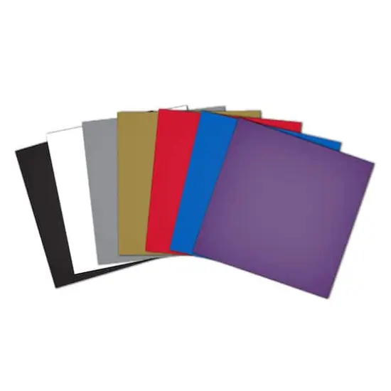 ScanNcut Adhesive Vinyl Sheets, Assorted Colors {1}