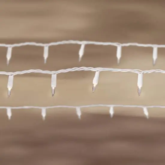 50ct. Clear Mini String Lights with White Cord by Ashland&reg; {1}
