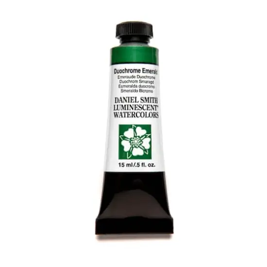 Daniel Smith Luminescent&trade; Watercolor Paint, 15mL Duochrome Emerald {1}