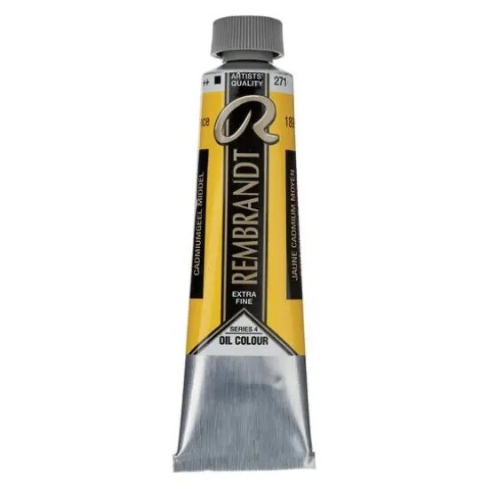 Rembrandt&reg; Artists' Oil Colour, 40mL Cadmium Yellow Medium {1}