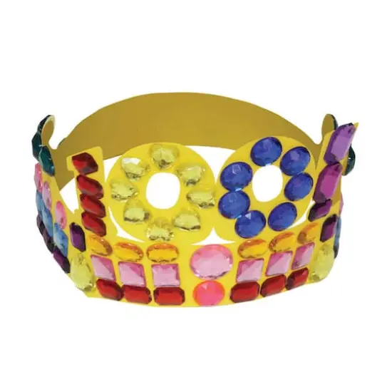 First 100 Days Paper Crowns, Pack of 25 {3}