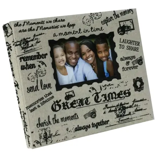 Linen Postal Scrapbook by Recollections&reg; {1}