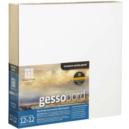 Ampersand&trade; Gessobord&trade; 2" Cradle Profile {2}