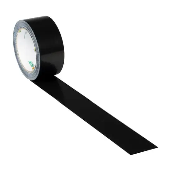 Color Duck Tape&reg; Brand Duct Tape Black {4}