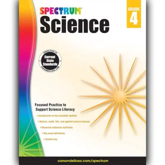 Spectrum&reg; Science Workbook, Grade 4 {1}