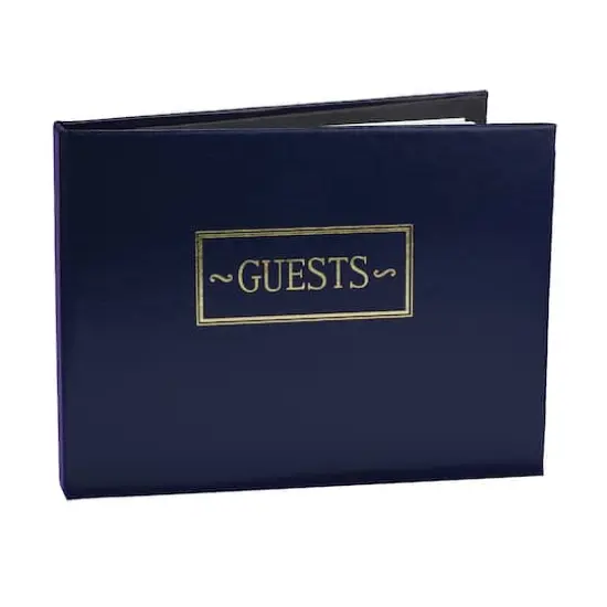 Hortense B. Hewitt Co. All Occasion Navy Guest Book {1}