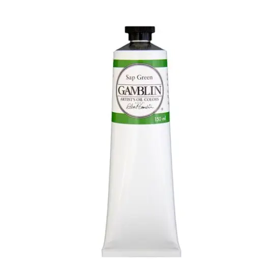 Gamblin 150mL Artist Grade Oil Colors Sap Green {1}