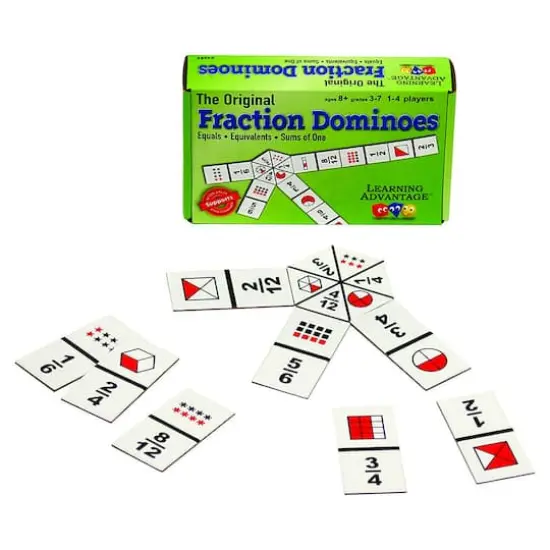 Learning Advantage&trade; The Original Fraction Dominoes {3}