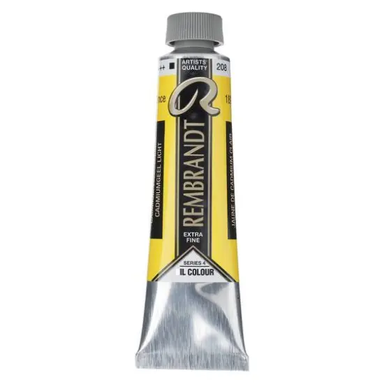 Rembrandt&reg; Artists' Oil Colour, 40mL Cadmium Yellow Light {1}
